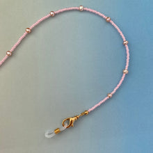 Load image into Gallery viewer, Sofia Mask &amp; Glasses Chain in Rose
